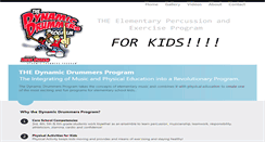Desktop Screenshot of dynamicdrummers.com